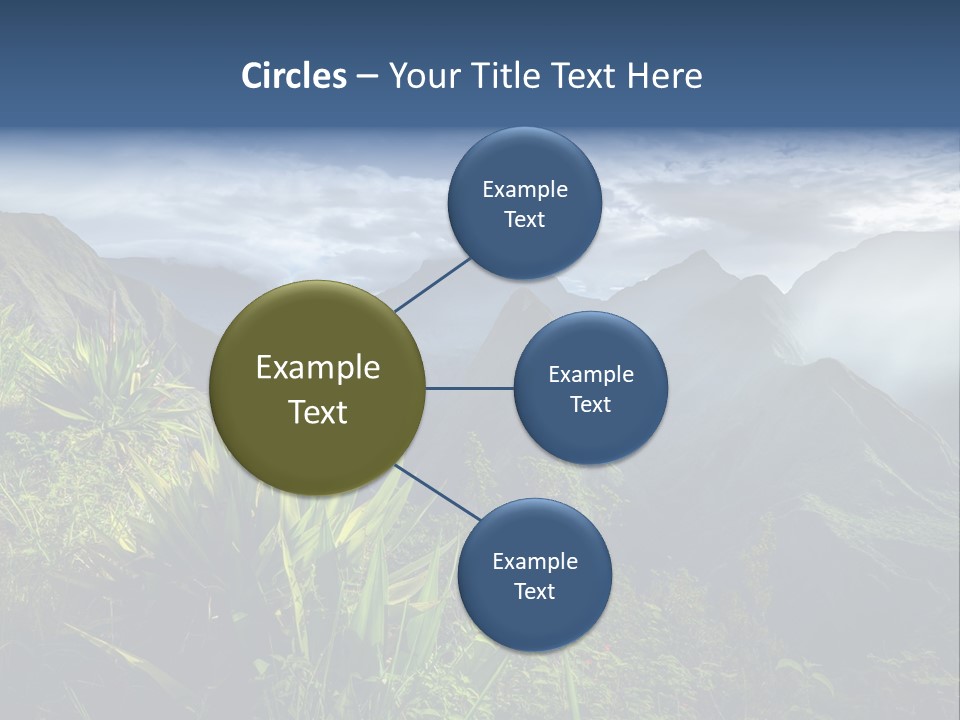 Summit Top Island PowerPoint Template