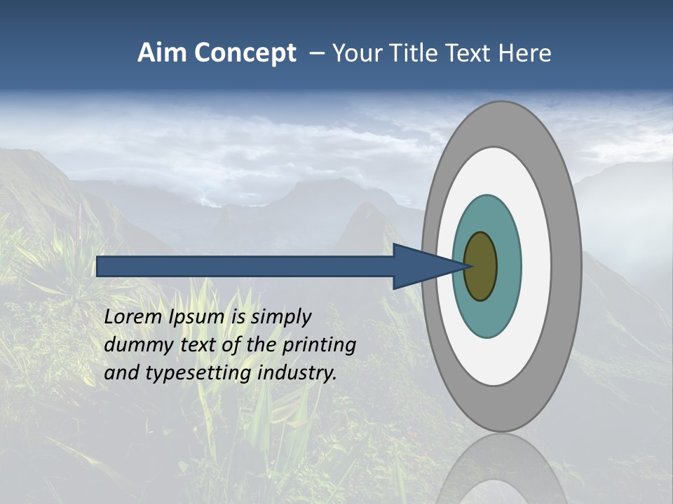 Summit Top Island PowerPoint Template