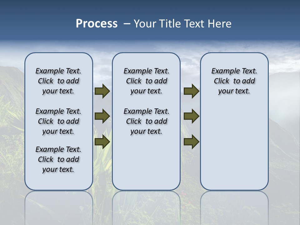 Summit Top Island PowerPoint Template