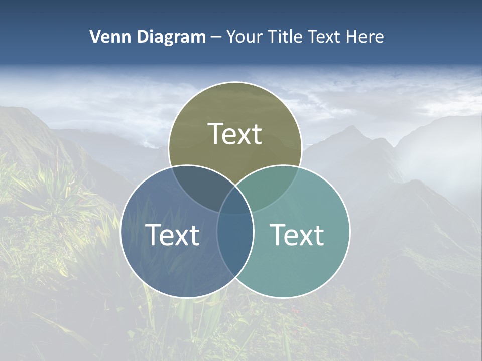 Summit Top Island PowerPoint Template