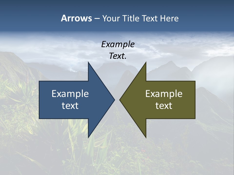 Summit Top Island PowerPoint Template