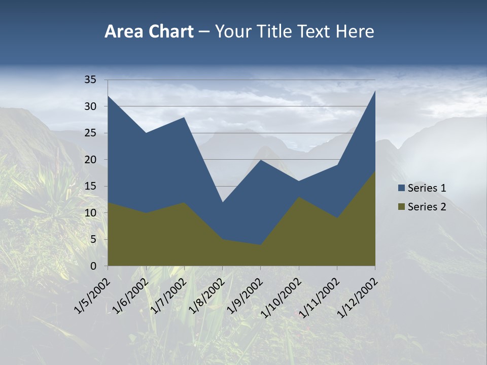 Summit Top Island PowerPoint Template