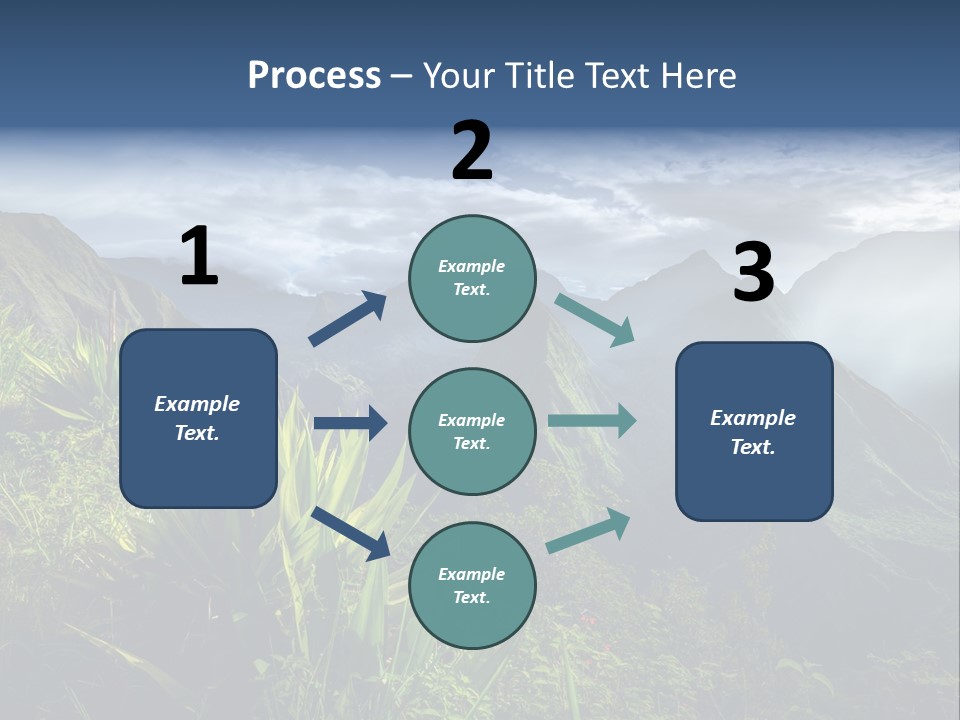 Summit Top Island PowerPoint Template