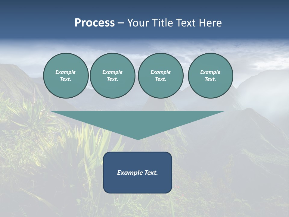 Summit Top Island PowerPoint Template