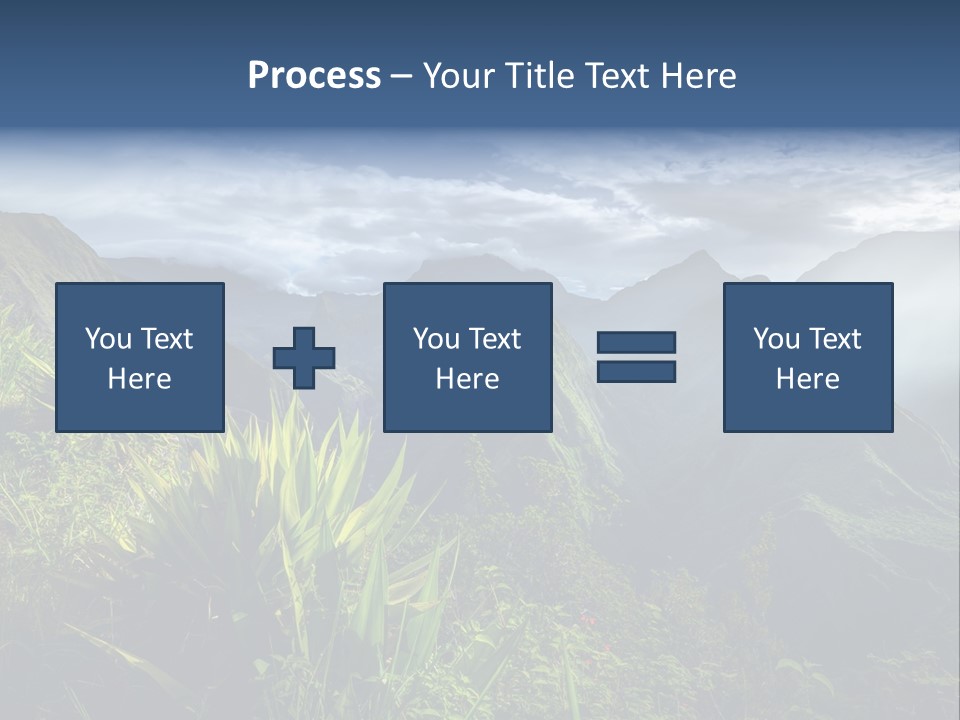 Summit Top Island PowerPoint Template