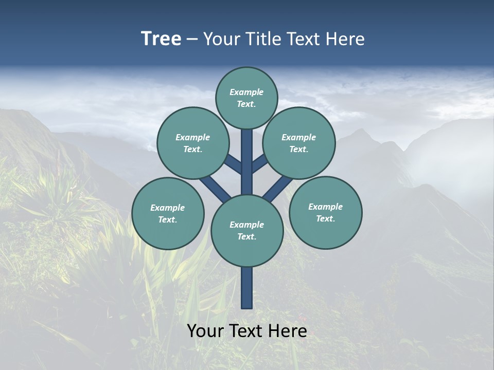 Summit Top Island PowerPoint Template