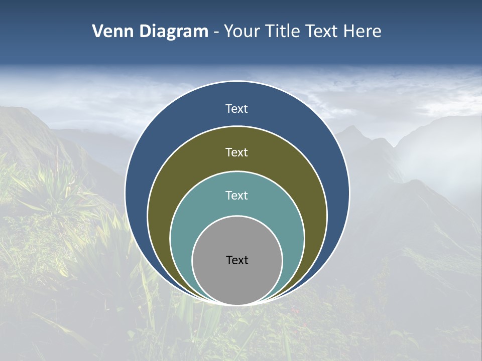 Summit Top Island PowerPoint Template