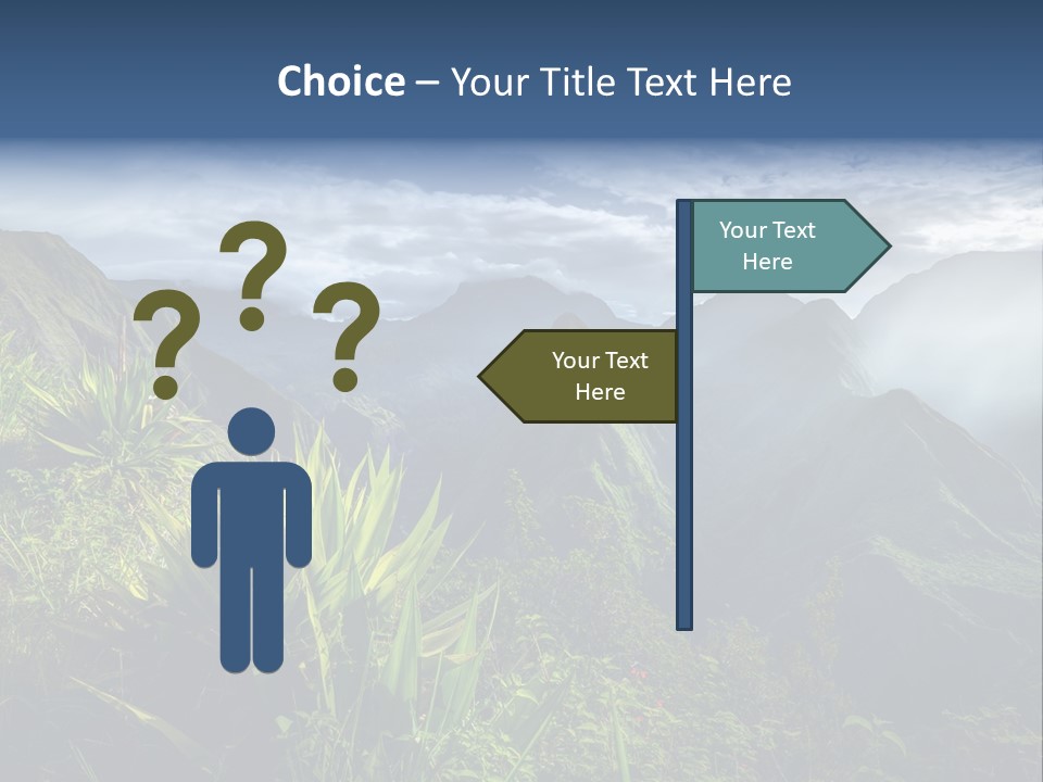 Summit Top Island PowerPoint Template