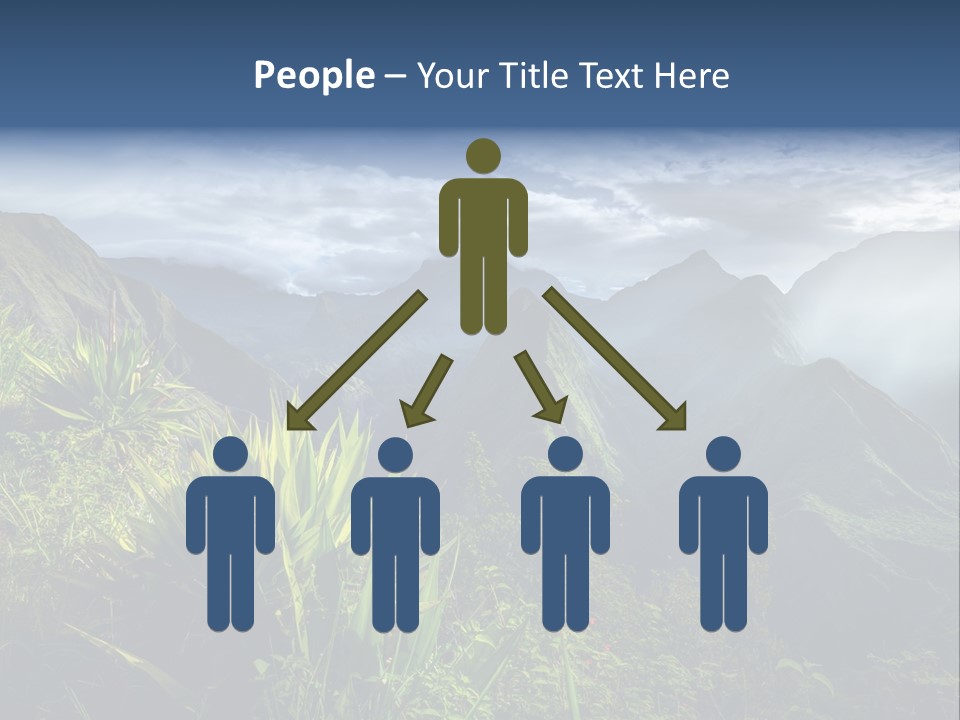 Summit Top Island PowerPoint Template