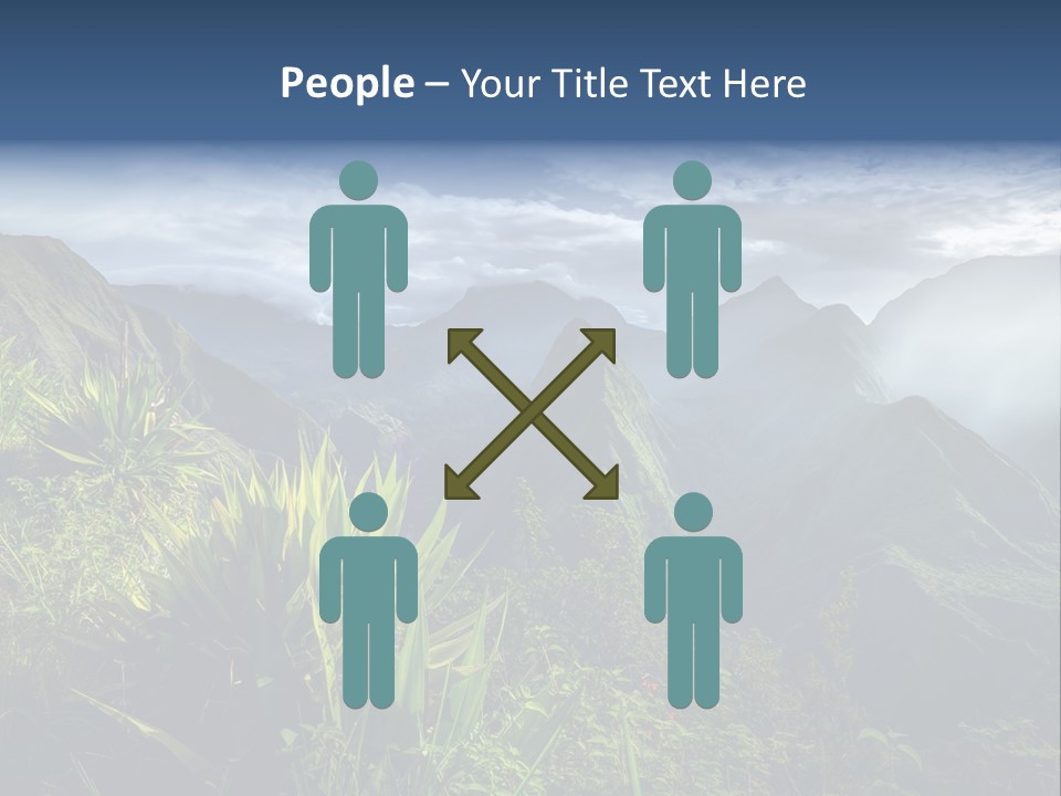 Summit Top Island PowerPoint Template