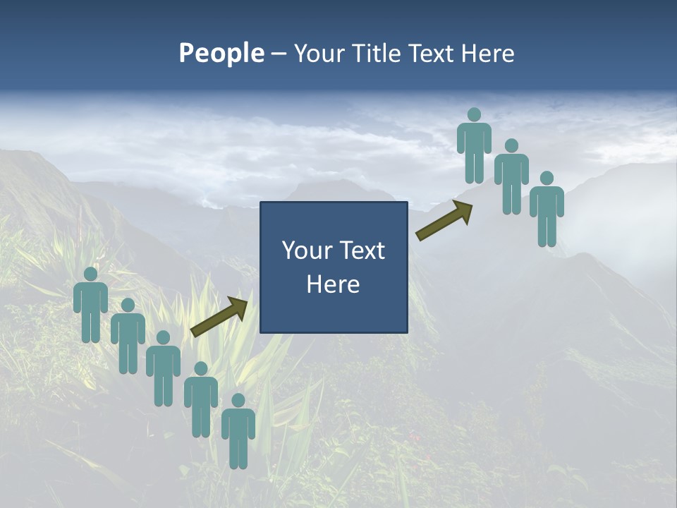 Summit Top Island PowerPoint Template