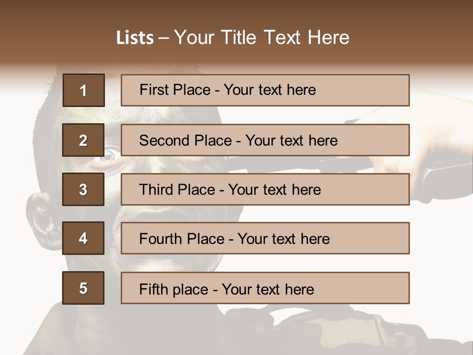 Kill Male Suicide PowerPoint Template