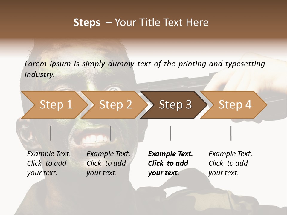 Kill Male Suicide PowerPoint Template