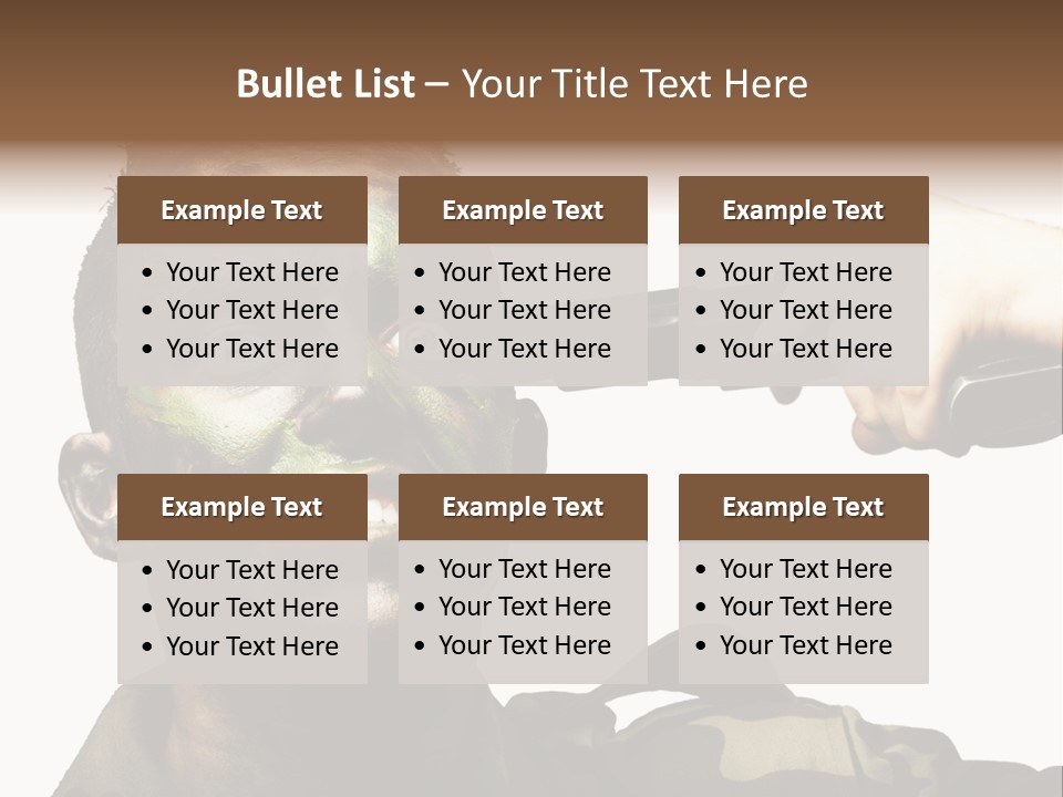 Kill Male Suicide PowerPoint Template