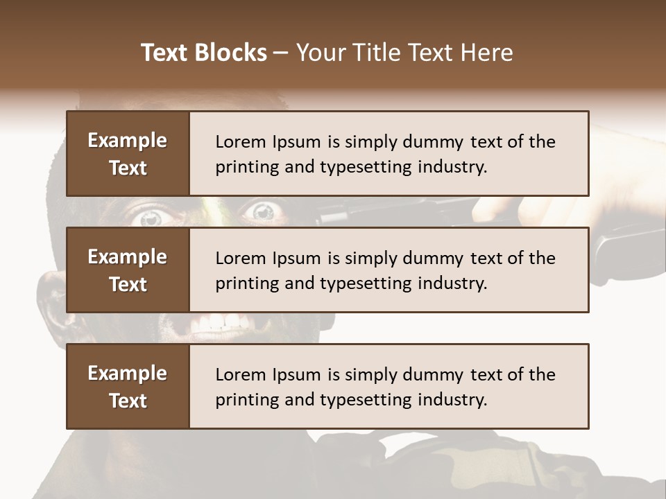 Kill Male Suicide PowerPoint Template