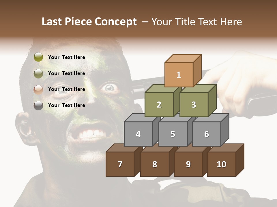 Kill Male Suicide PowerPoint Template