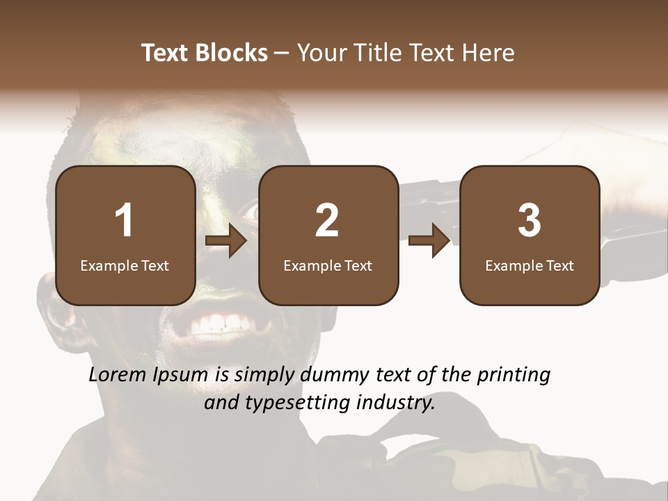 Kill Male Suicide PowerPoint Template