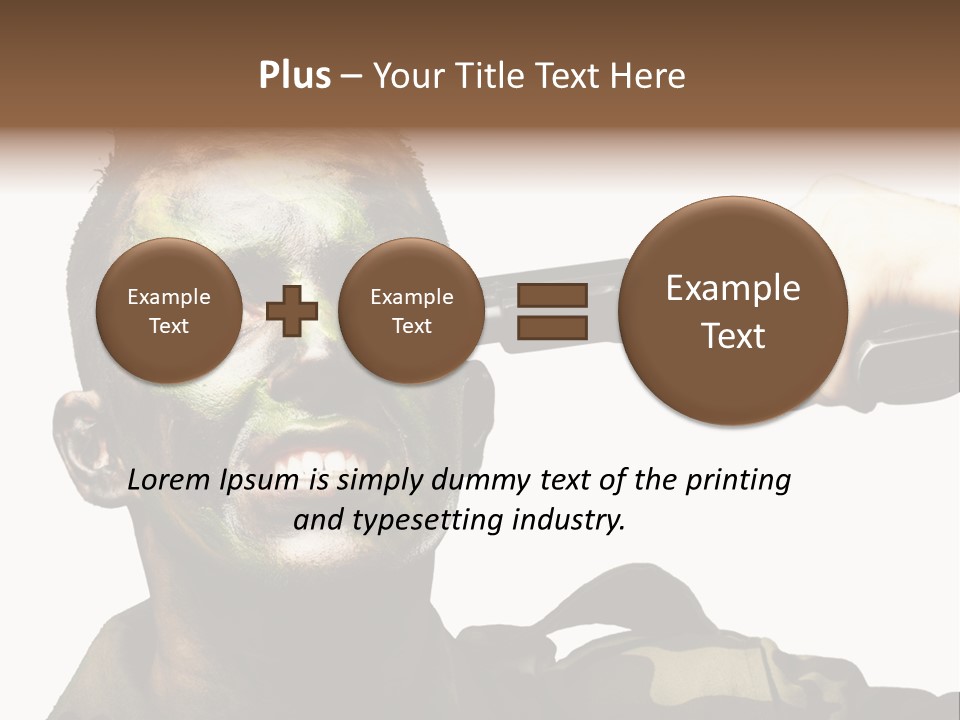 Kill Male Suicide PowerPoint Template