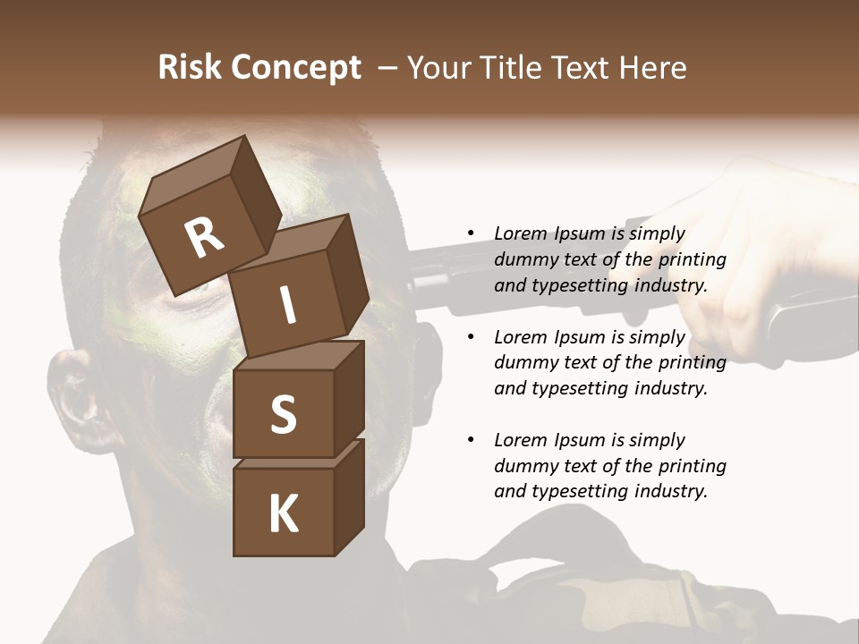 Kill Male Suicide PowerPoint Template