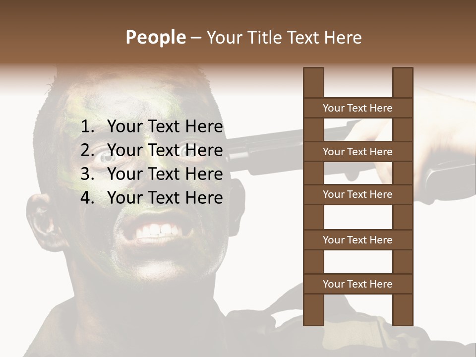 Kill Male Suicide PowerPoint Template
