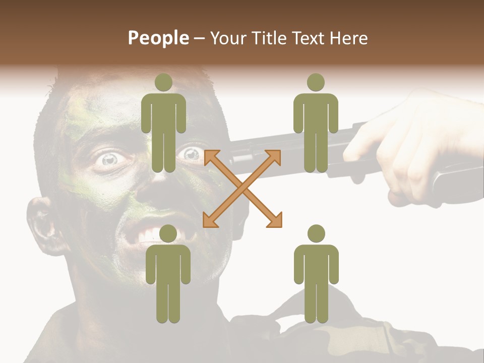 Kill Male Suicide PowerPoint Template