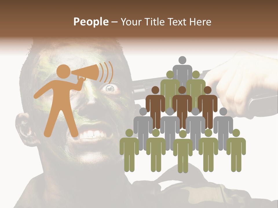 Kill Male Suicide PowerPoint Template