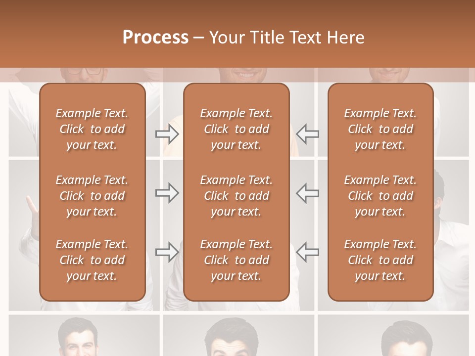 Shouting Speaking Human PowerPoint Template