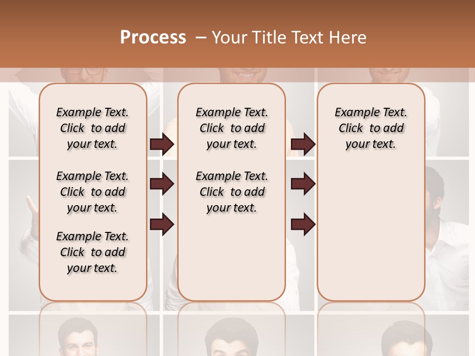 Shouting Speaking Human PowerPoint Template