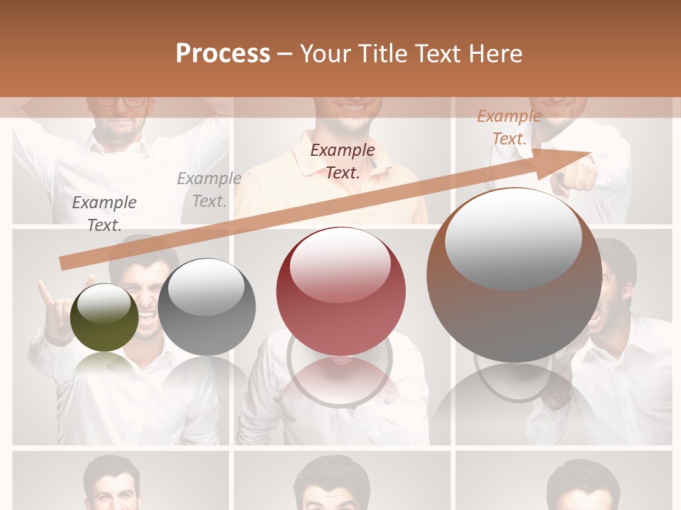 Shouting Speaking Human PowerPoint Template