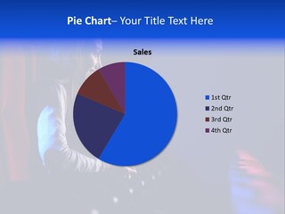 Viewer Daydreaming Pop Corn PowerPoint Template