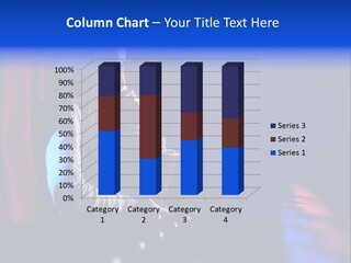 Viewer Daydreaming Pop Corn PowerPoint Template