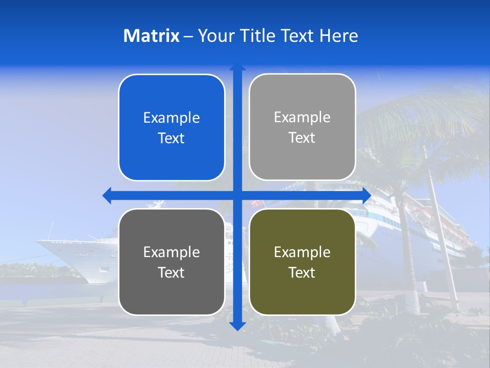 Vacation Wooden Tourist PowerPoint Template