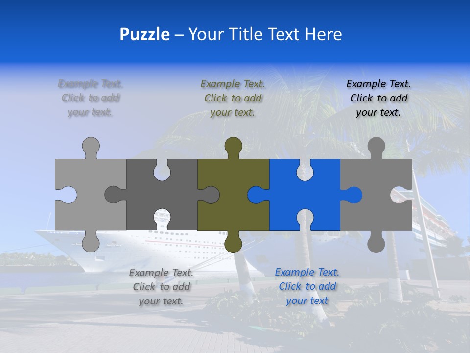 Vacation Wooden Tourist PowerPoint Template