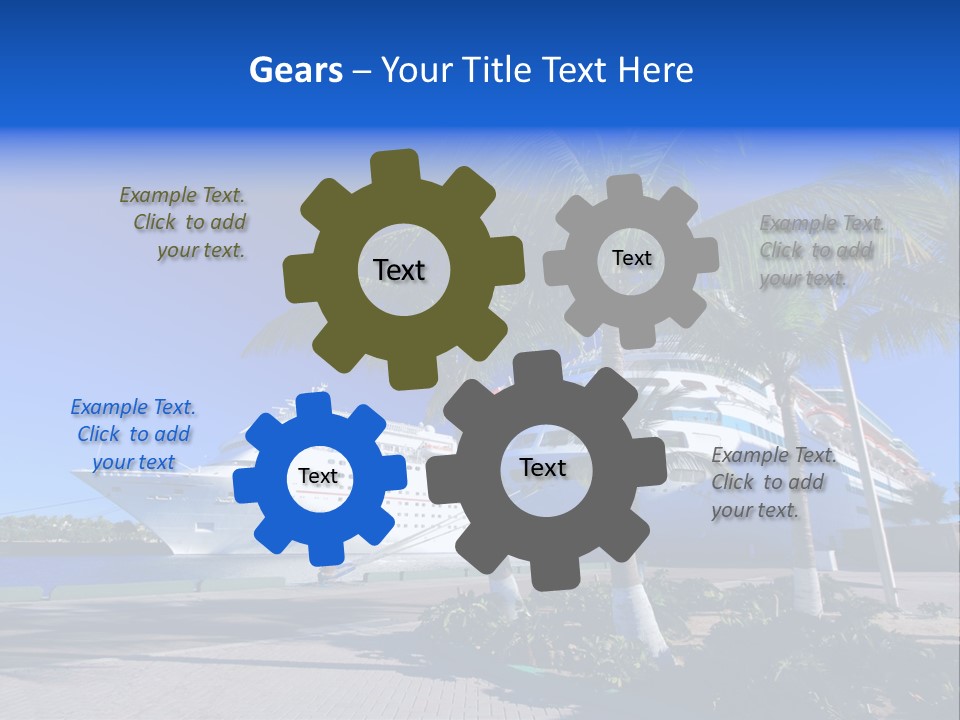 Vacation Wooden Tourist PowerPoint Template