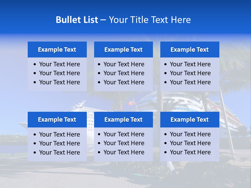 Vacation Wooden Tourist PowerPoint Template