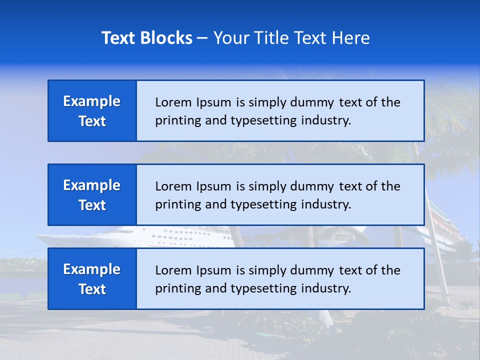 Vacation Wooden Tourist PowerPoint Template
