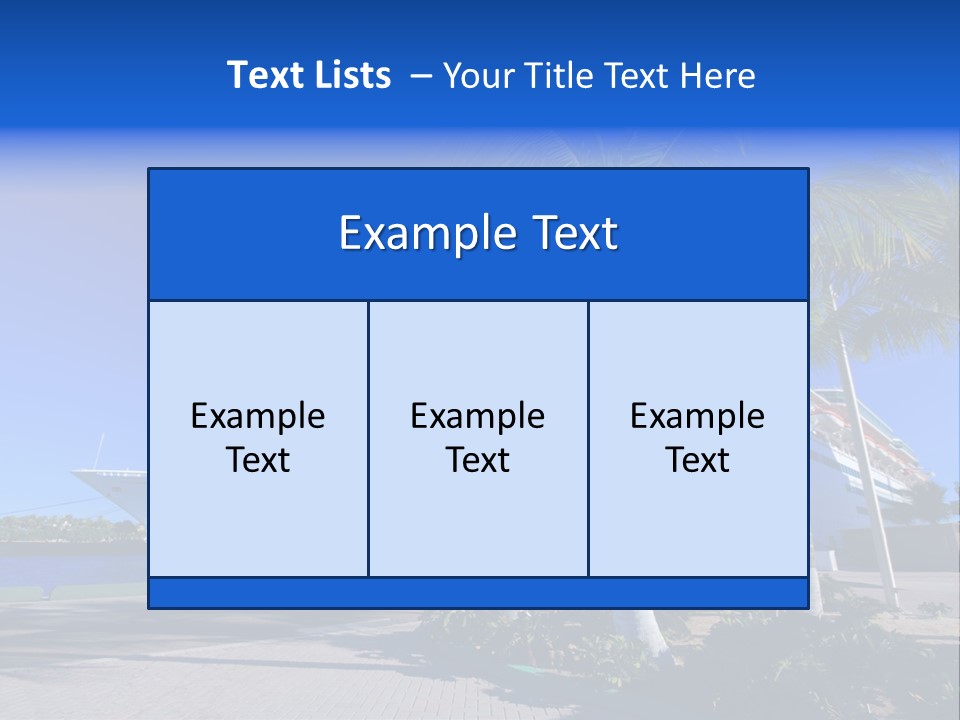 Vacation Wooden Tourist PowerPoint Template