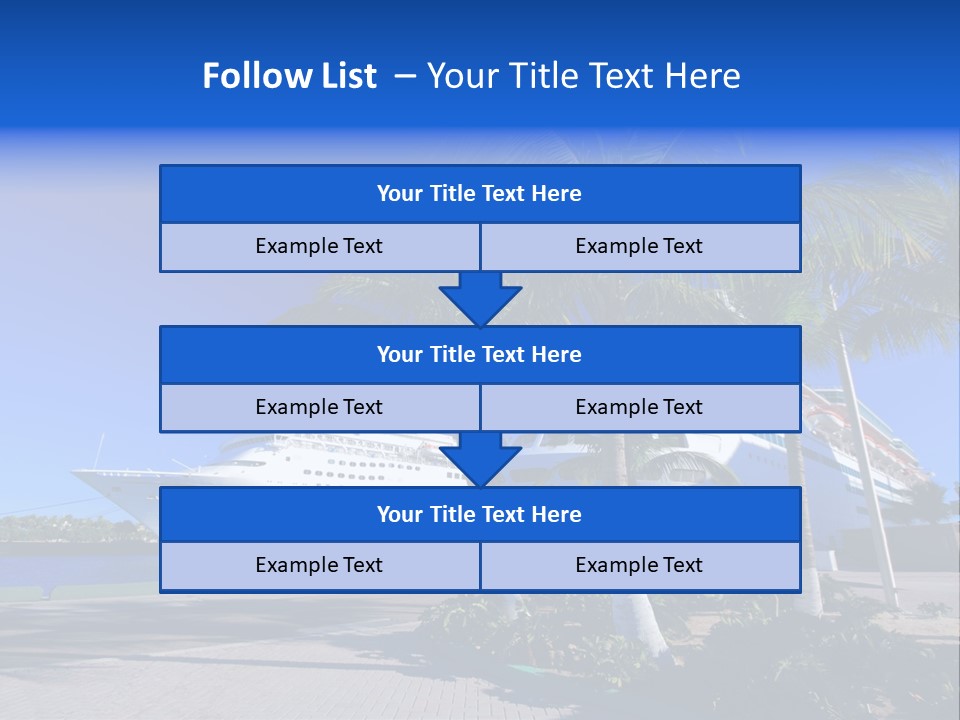 Vacation Wooden Tourist PowerPoint Template