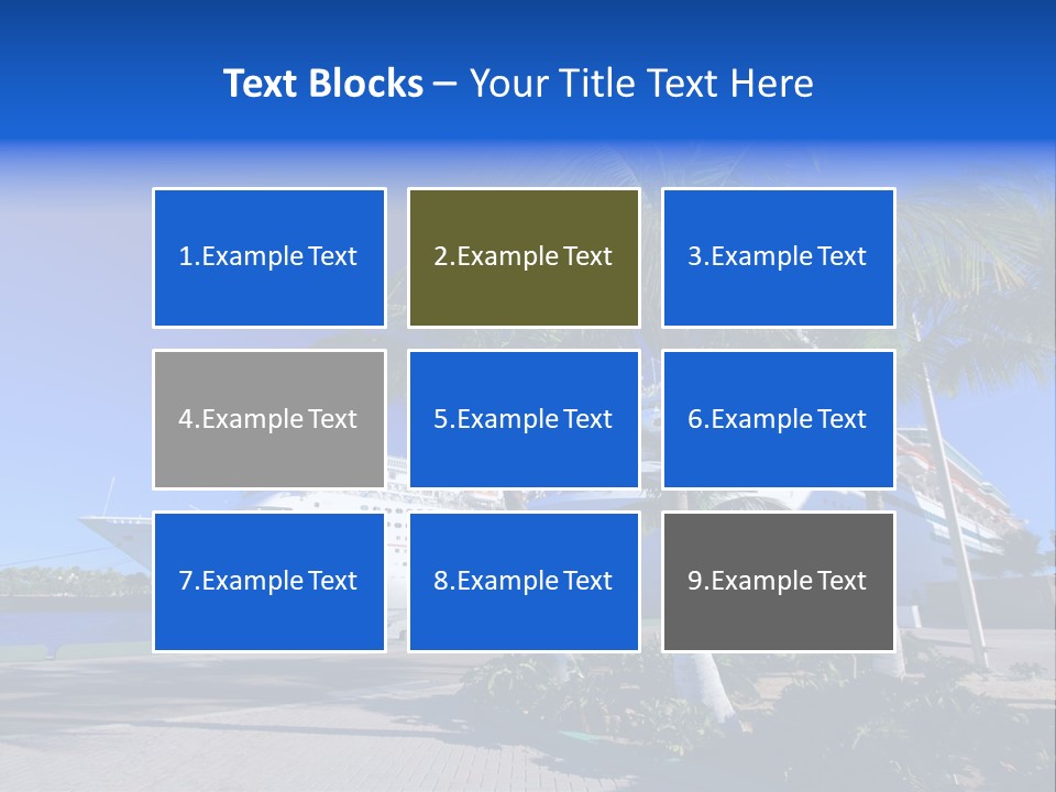 Vacation Wooden Tourist PowerPoint Template