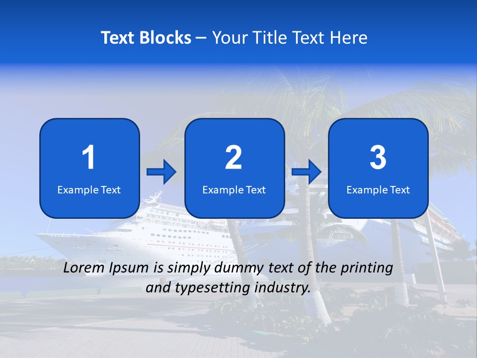 Vacation Wooden Tourist PowerPoint Template