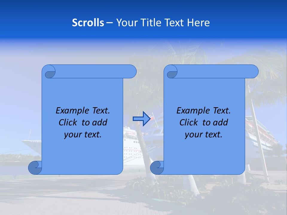 Vacation Wooden Tourist PowerPoint Template