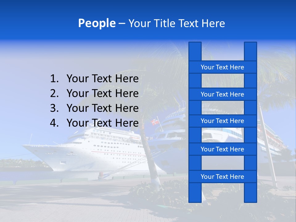 Vacation Wooden Tourist PowerPoint Template