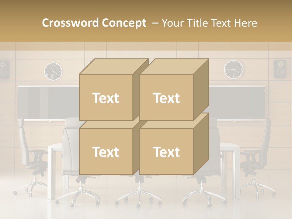 Empty Nobody Business PowerPoint Template