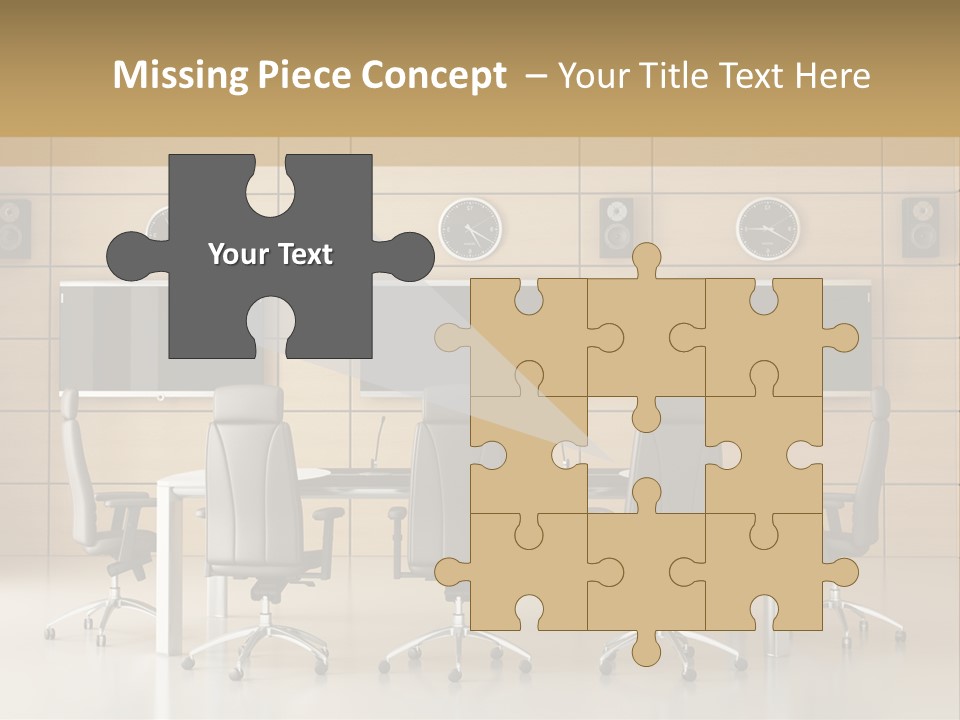 Empty Nobody Business PowerPoint Template