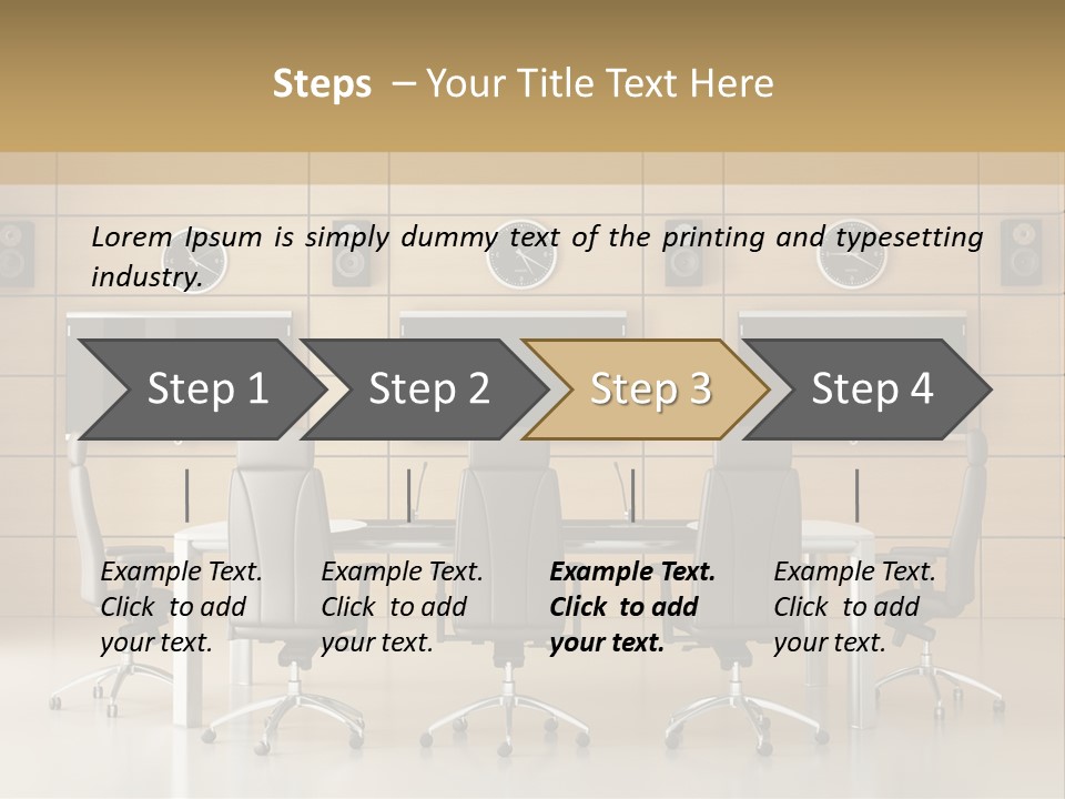 Empty Nobody Business PowerPoint Template