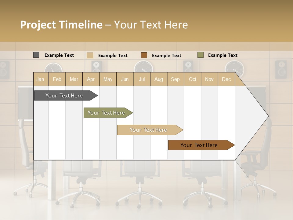 Empty Nobody Business PowerPoint Template