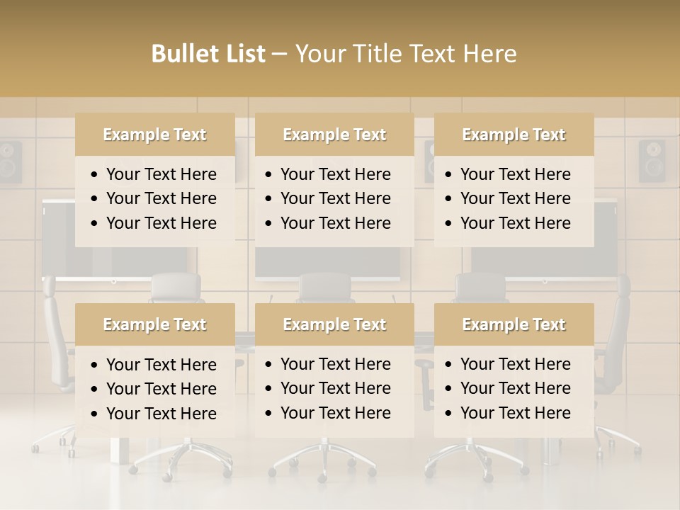 Empty Nobody Business PowerPoint Template