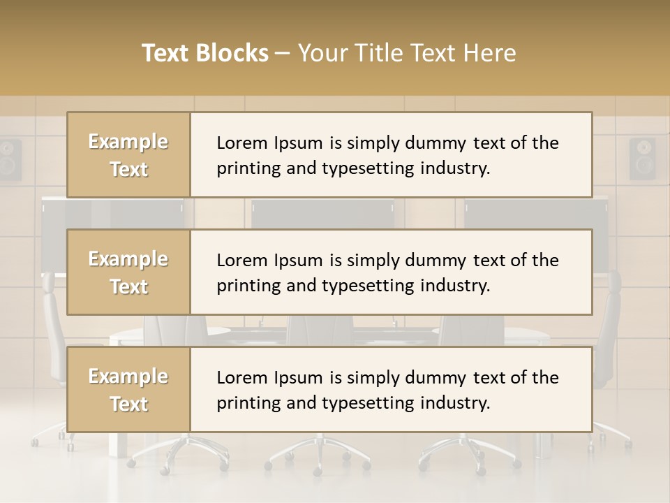 Empty Nobody Business PowerPoint Template