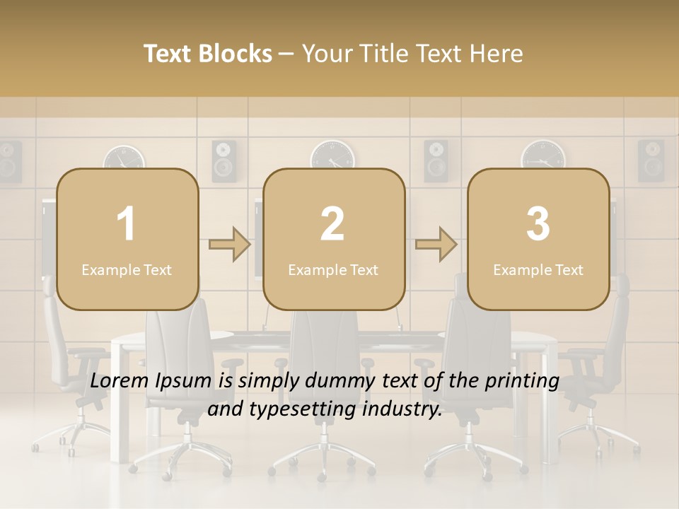 Empty Nobody Business PowerPoint Template