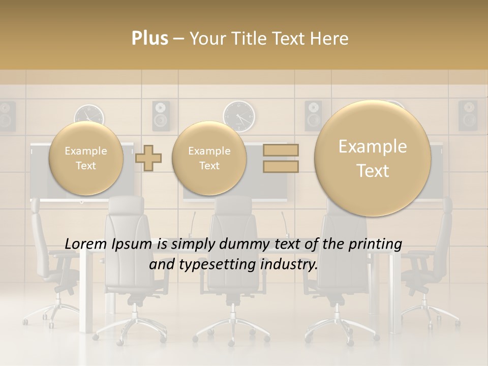 Empty Nobody Business PowerPoint Template